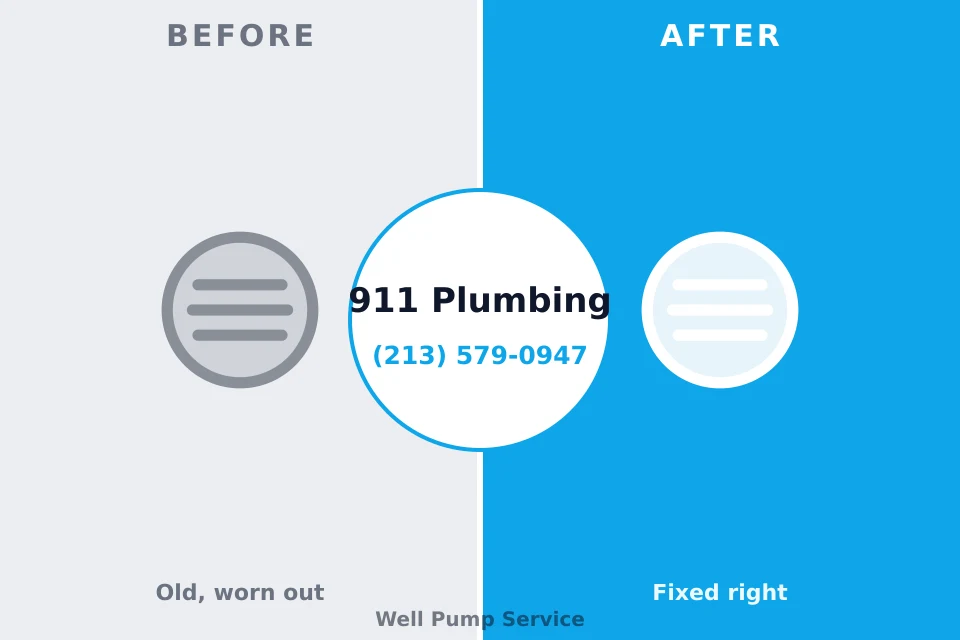Before and after: plumbing repair Chattahoochee, FL